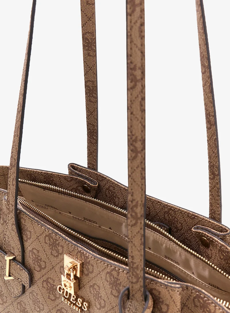 GUESS  Yesba Girlfriend Satchel Bag for Women | Best Price UAE